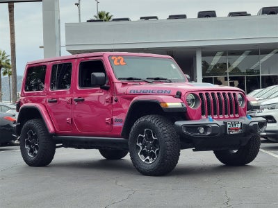 2022 Jeep Wrangler 4xe Unlimited Rubicon 4x4