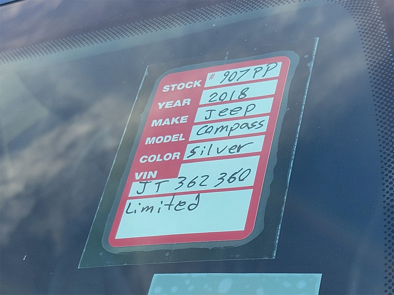 2018 Jeep Compass Limited FWD