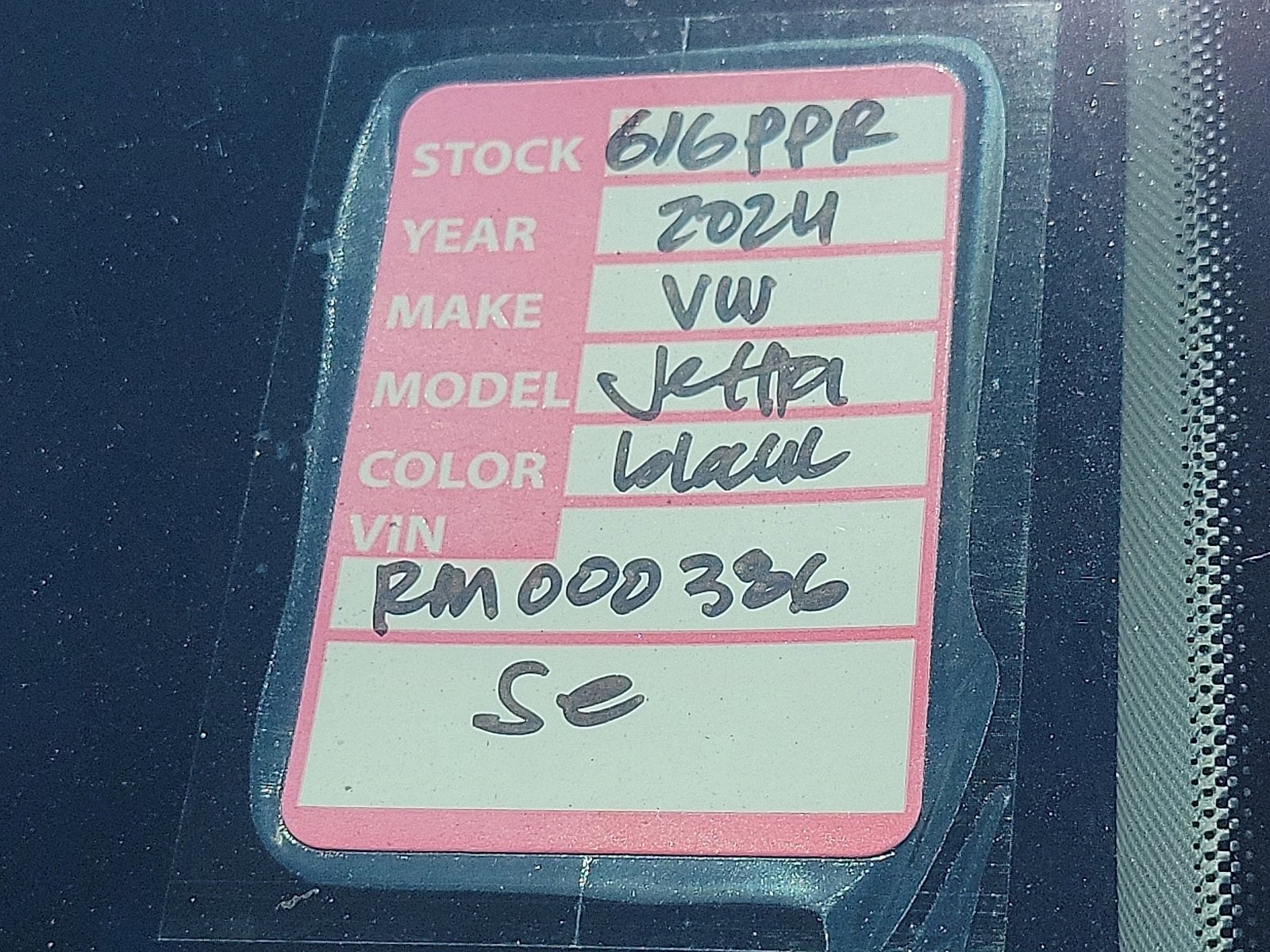 2024 Volkswagen Jetta 1.5T SE