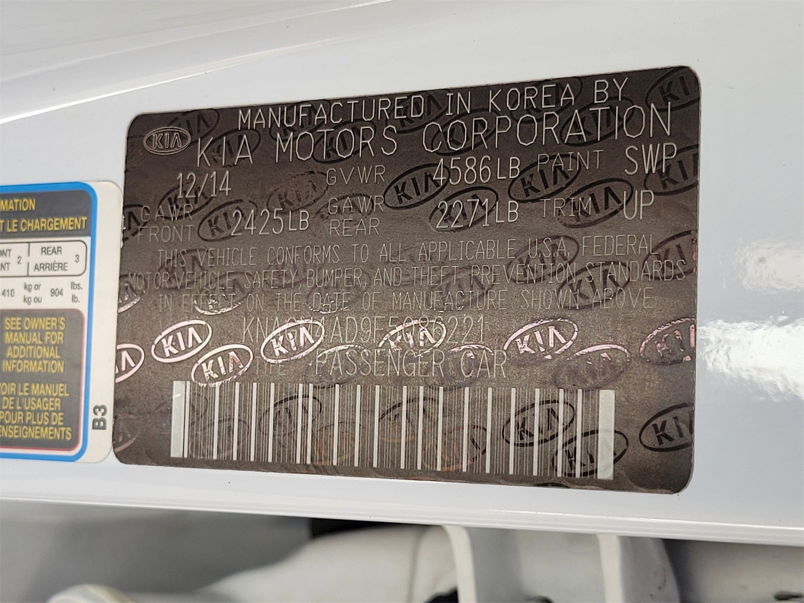 2015 Kia Optima Hybrid EX