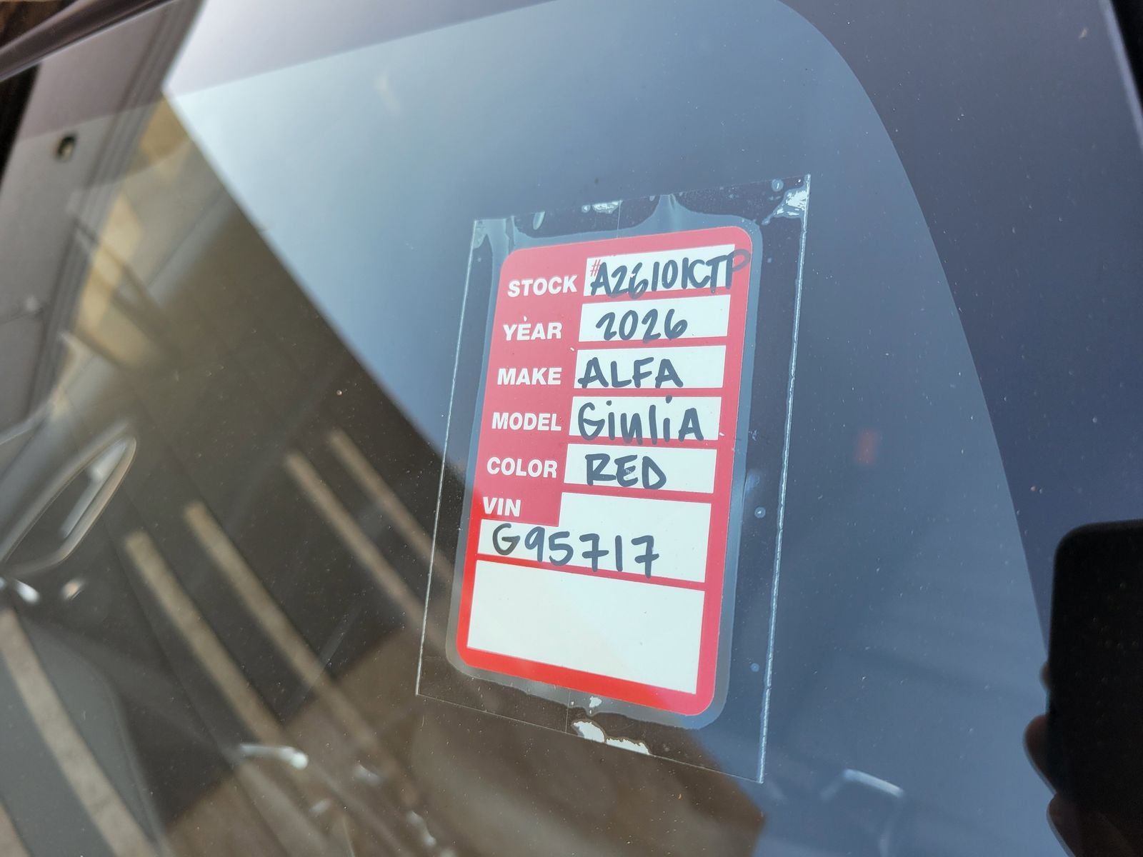 2026 Alfa Romeo Giulia Base