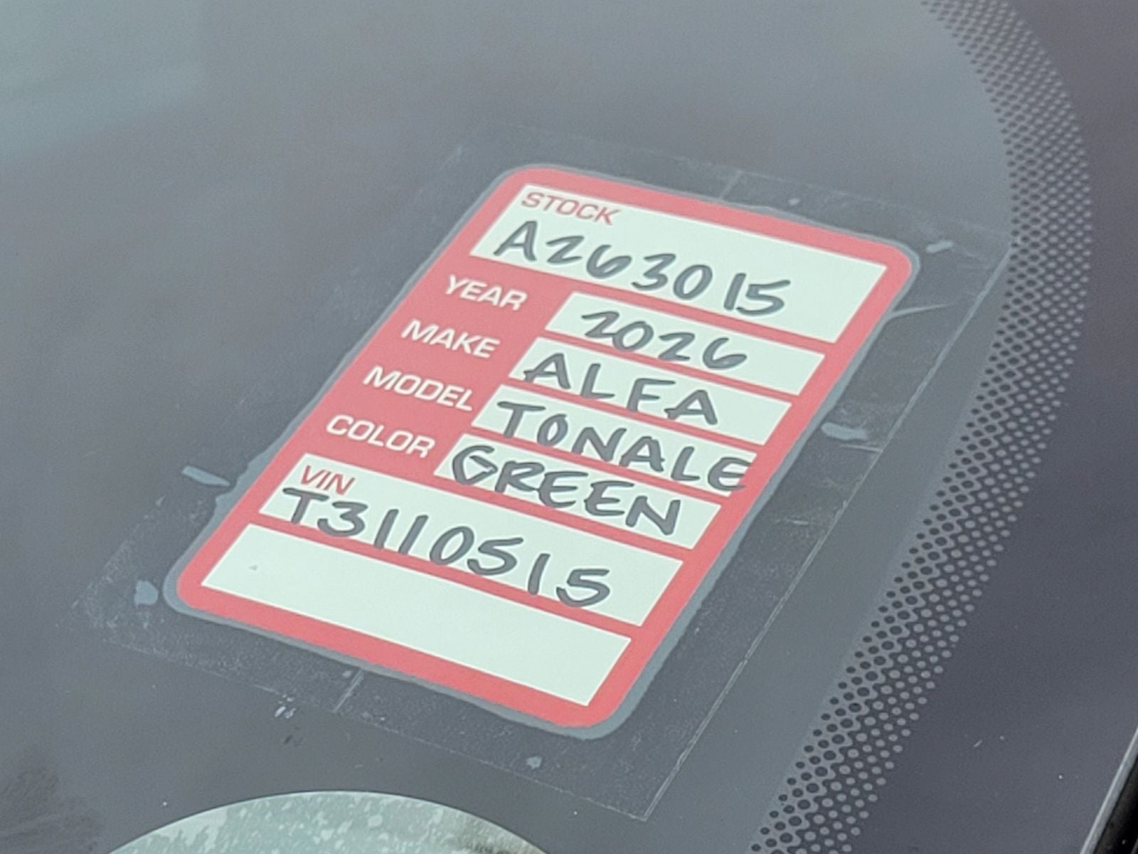 2026 Alfa Romeo Tonale TONALE VELOCE AWD