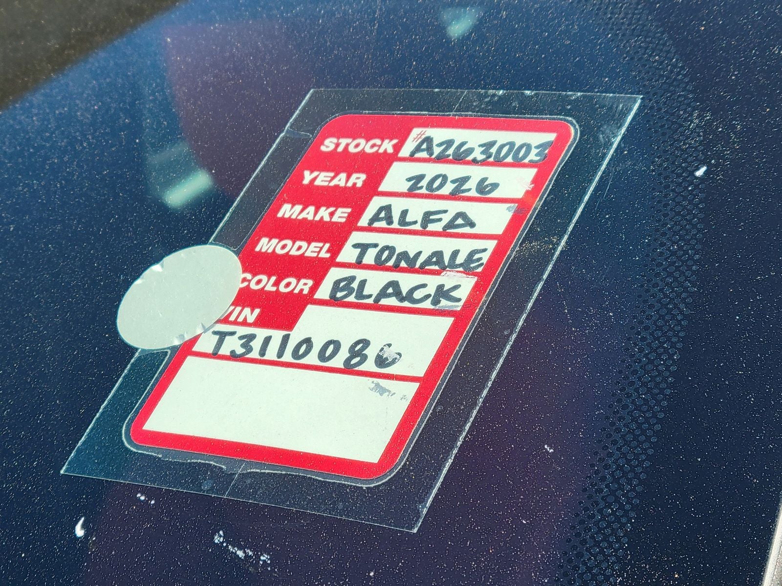 2026 Alfa Romeo Tonale TONALE VELOCE AWD