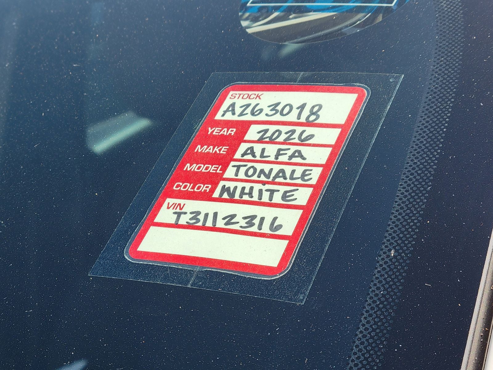 2026 Alfa Romeo Tonale TONALE VELOCE AWD
