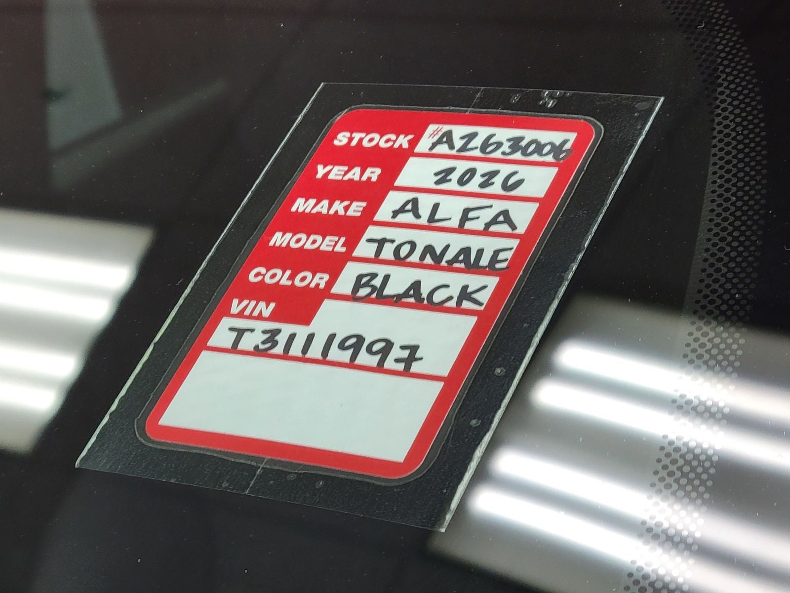 2026 Alfa Romeo Tonale TONALE VELOCE AWD