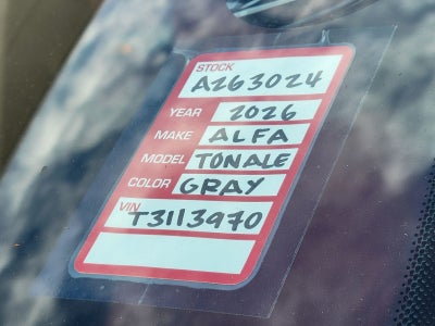 2026 Alfa Romeo Tonale Veloce AWD