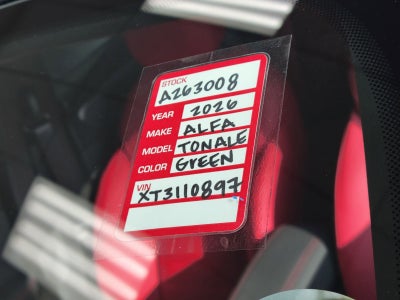 2026 Alfa Romeo Tonale TONALE VELOCE AWD