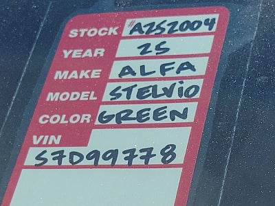2025 Alfa Romeo Stelvio STELVIO INTENSA AWD
