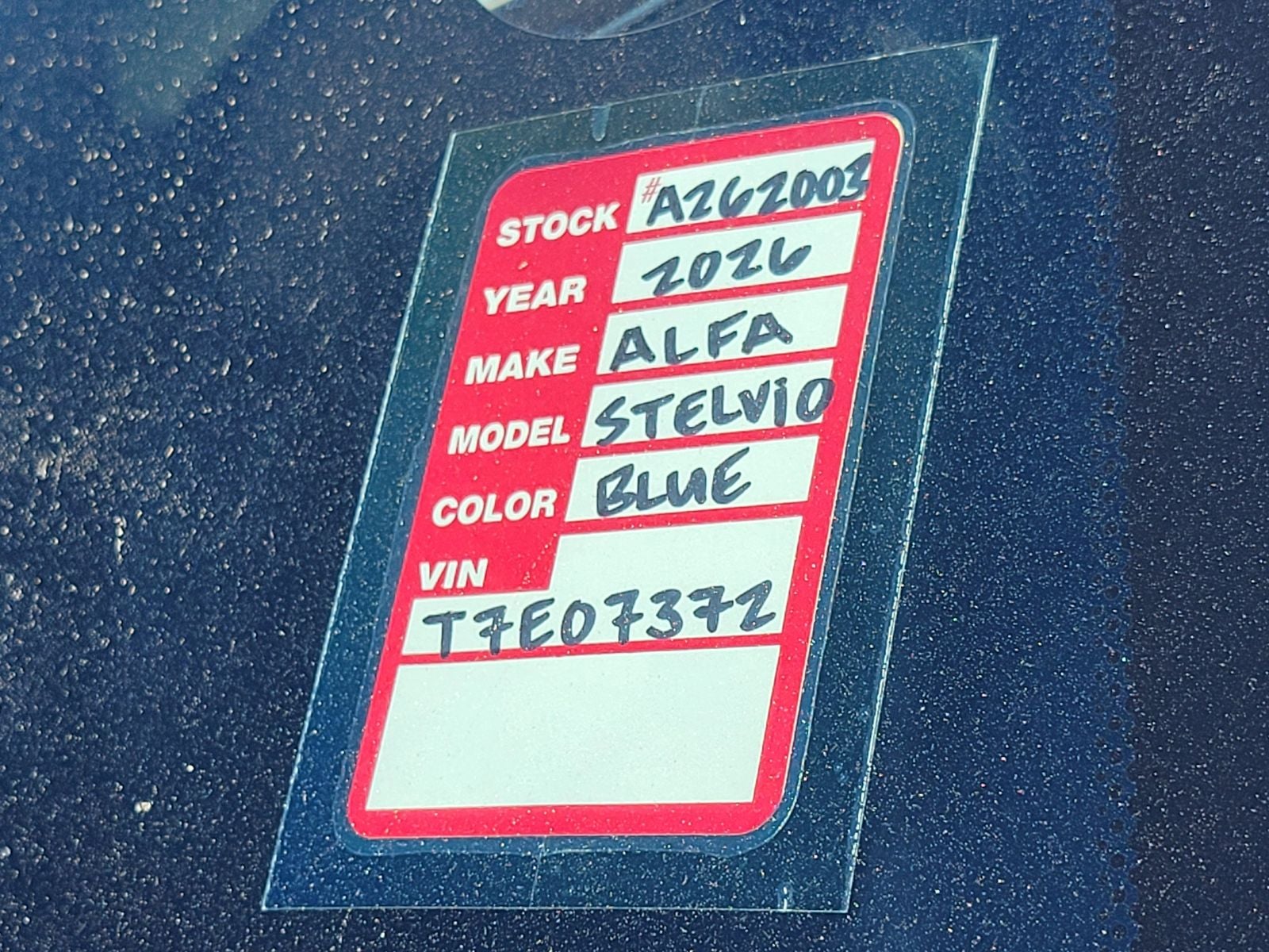 2026 Alfa Romeo Stelvio STELVIO AWD