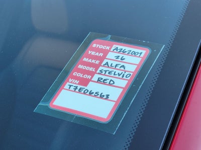 2026 Alfa Romeo Stelvio STELVIO AWD