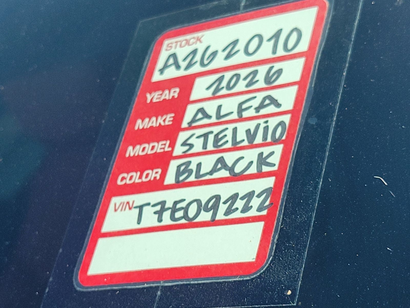 2026 Alfa Romeo Stelvio STELVIO AWD