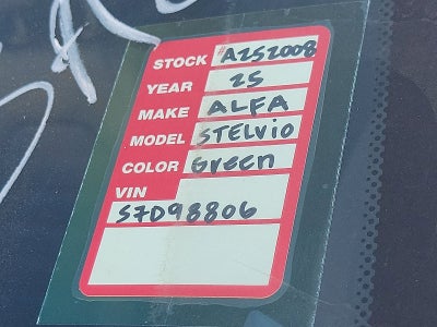 2025 Alfa Romeo Stelvio STELVIO AWD