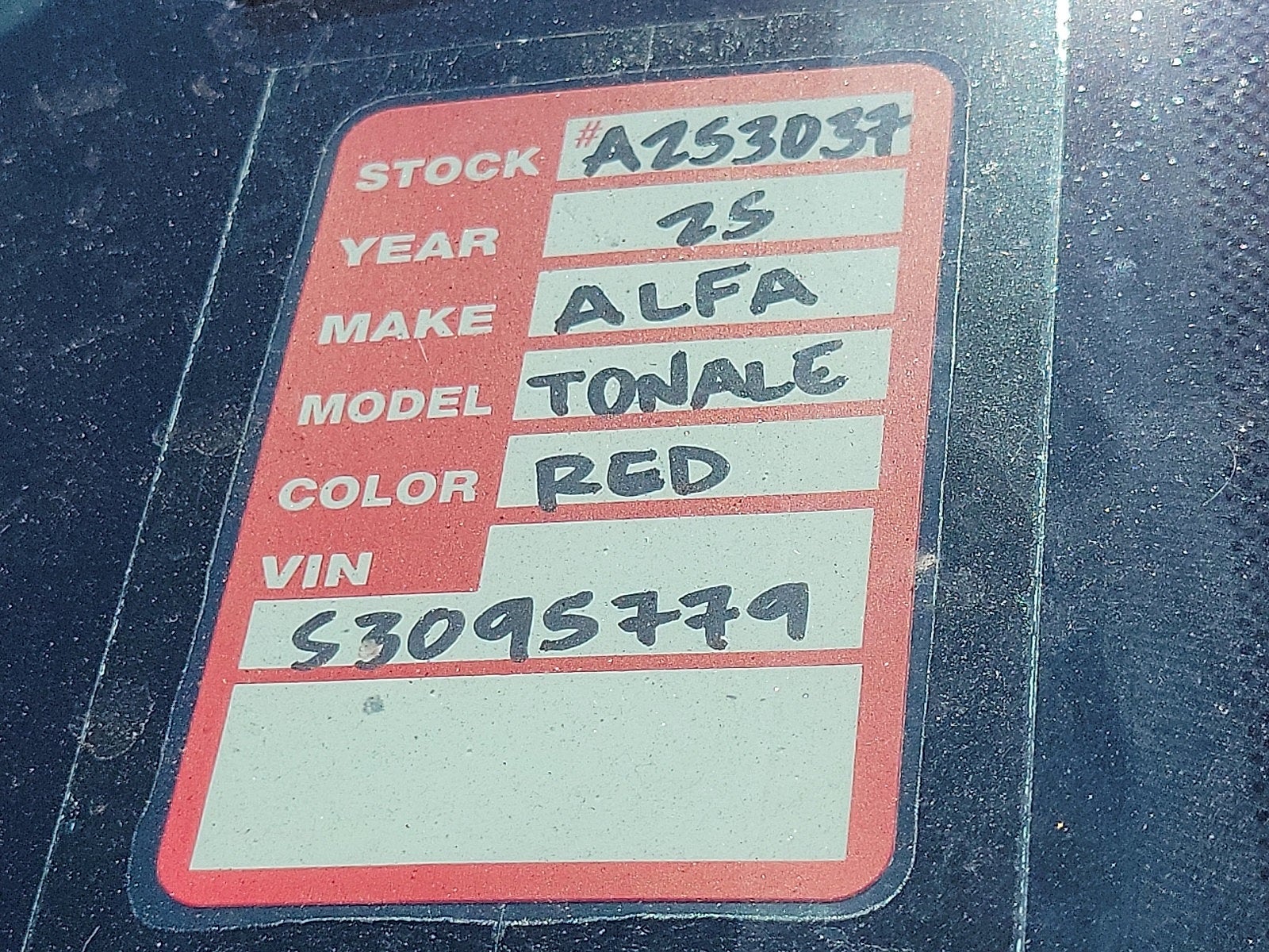 2025 Alfa Romeo Tonale TONALE INTENSA HYBRID EAWD