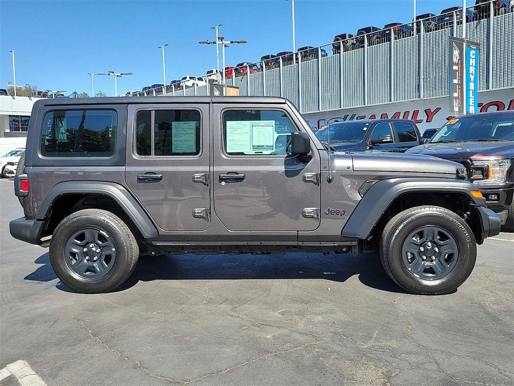 2022 Jeep Wrangler Unlimited Sport