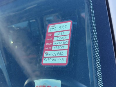 2021 Jeep Wrangler Unlimited Rubicon