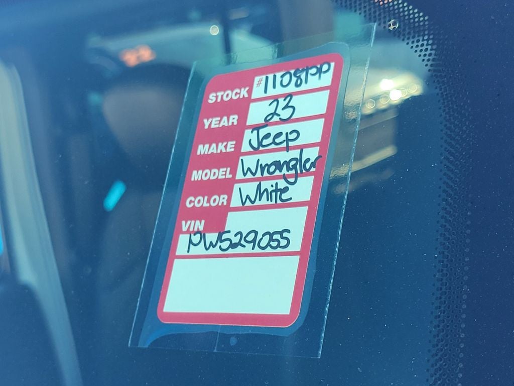 2023 Jeep Wrangler Sahara 4xe