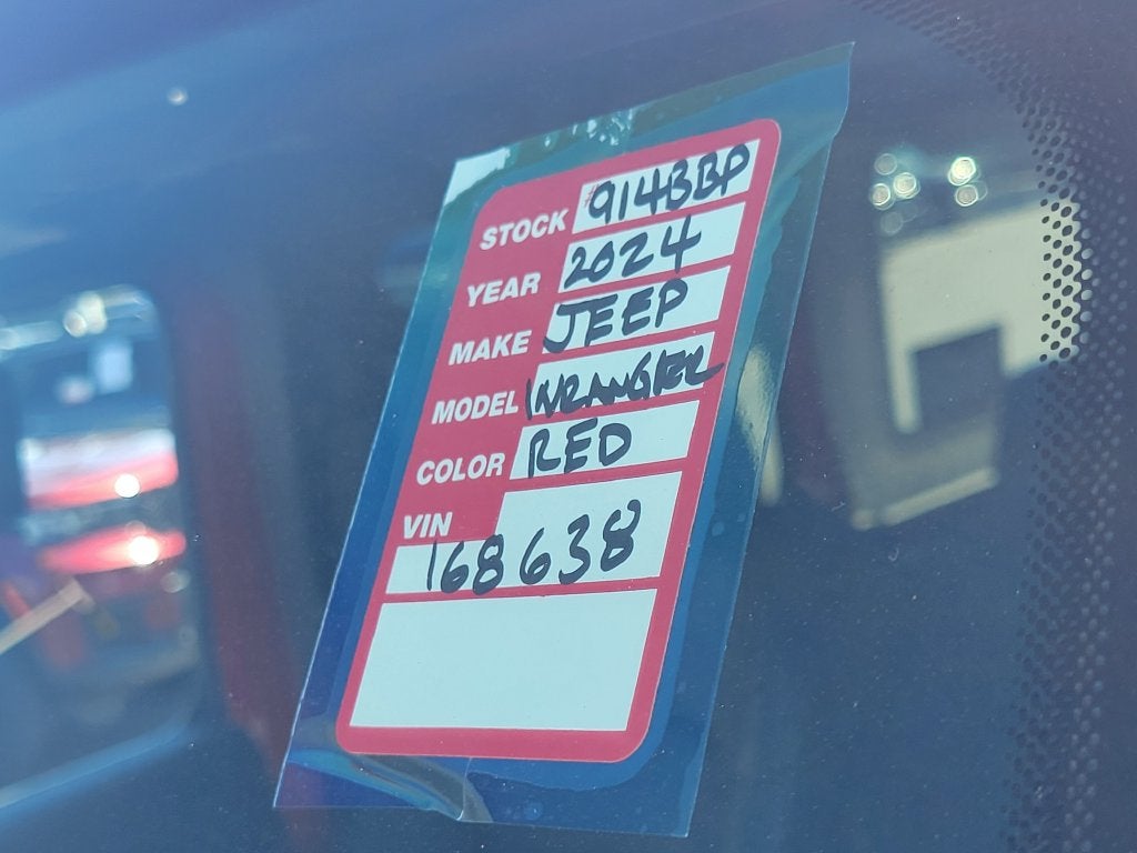 2024 Jeep Wrangler Sahara 4xe