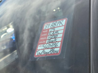 2025 RAM 1500 Big Horn/Lone Star