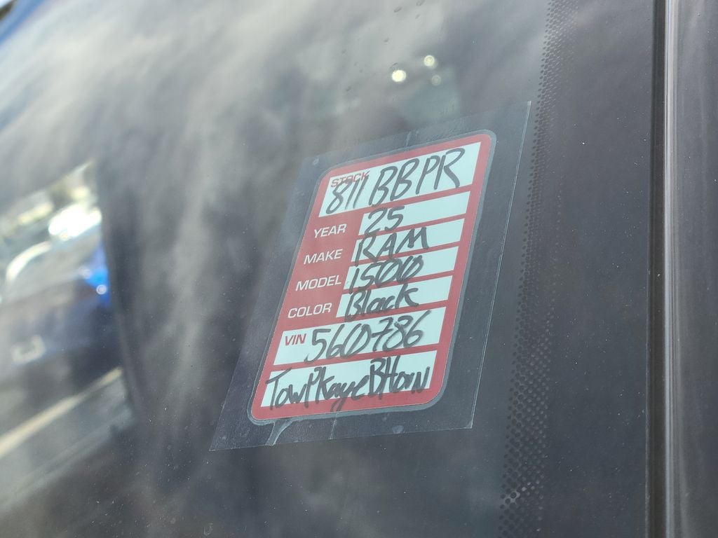 2025 RAM 1500 Big Horn/Lone Star