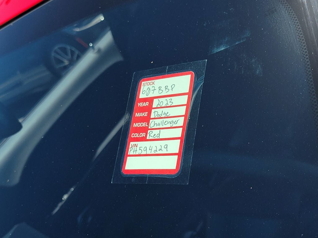 2023 Dodge Challenger SXT