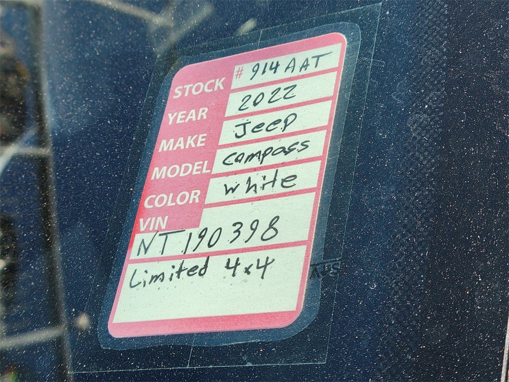 2022 Jeep Compass Limited