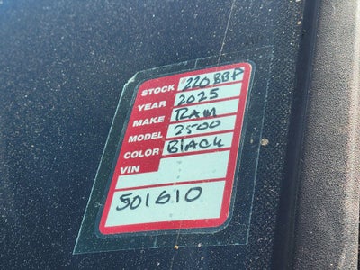 2025 RAM 2500 Limited