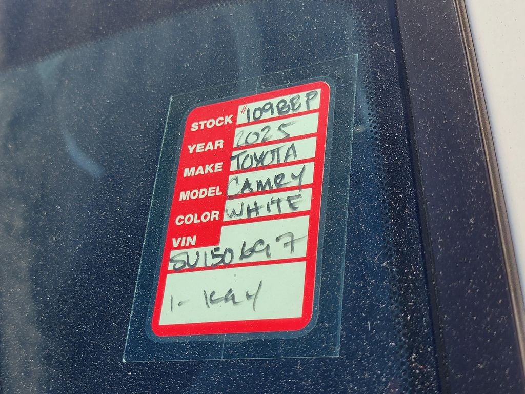 2025 Toyota Camry Base