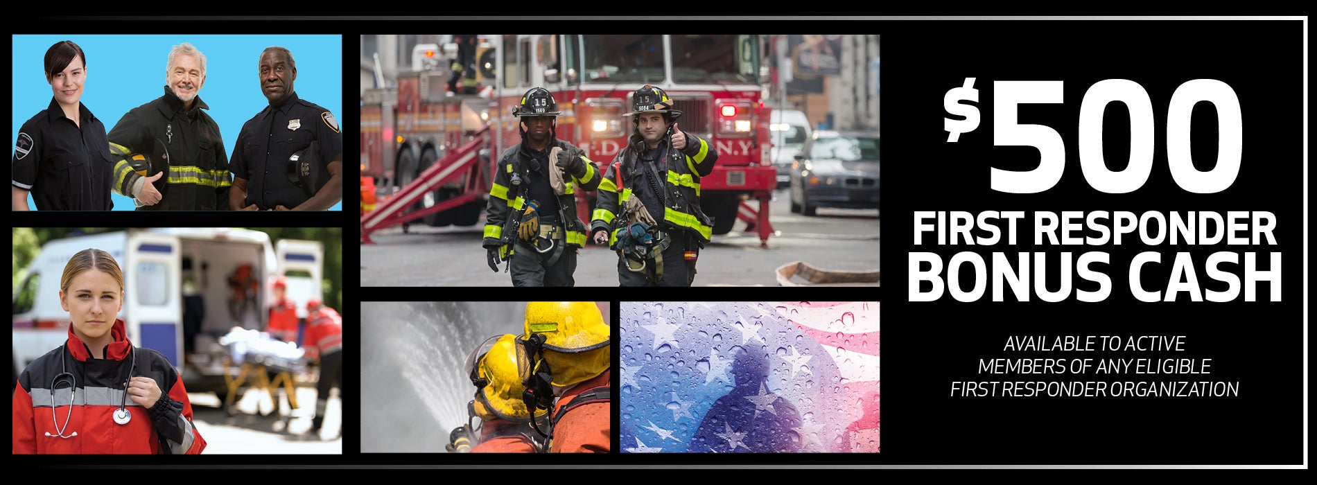First Responders Bonus Cash