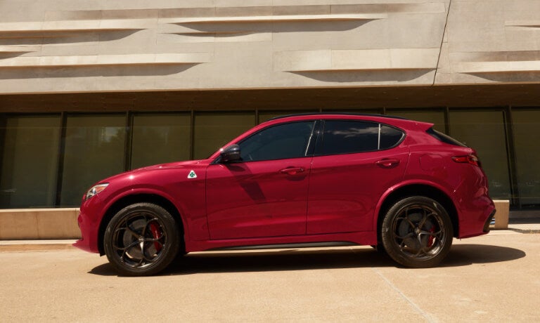 2023 Alfa Romeo Stelvio exterior parked outside office