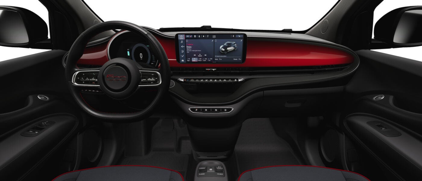 2024 FIAT 500e interior front