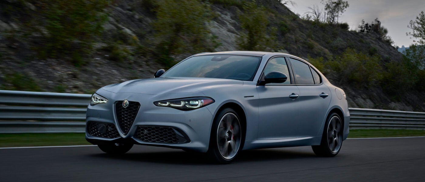 2026 Alfa Romeo Giulia Exterior Highway At Dusk