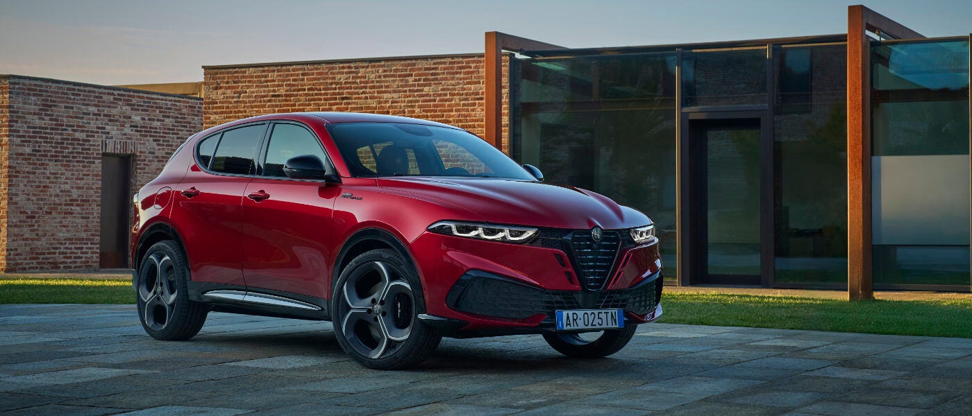 2026 Alfa Romeo Tonale Exterior In Front Of Modern Home