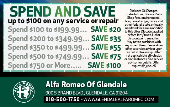 Spend & Save Discount