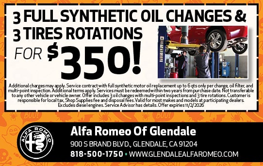 Oil Change & Tire Rotation
